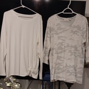 Bundle These Two Kim Gravel Shirts